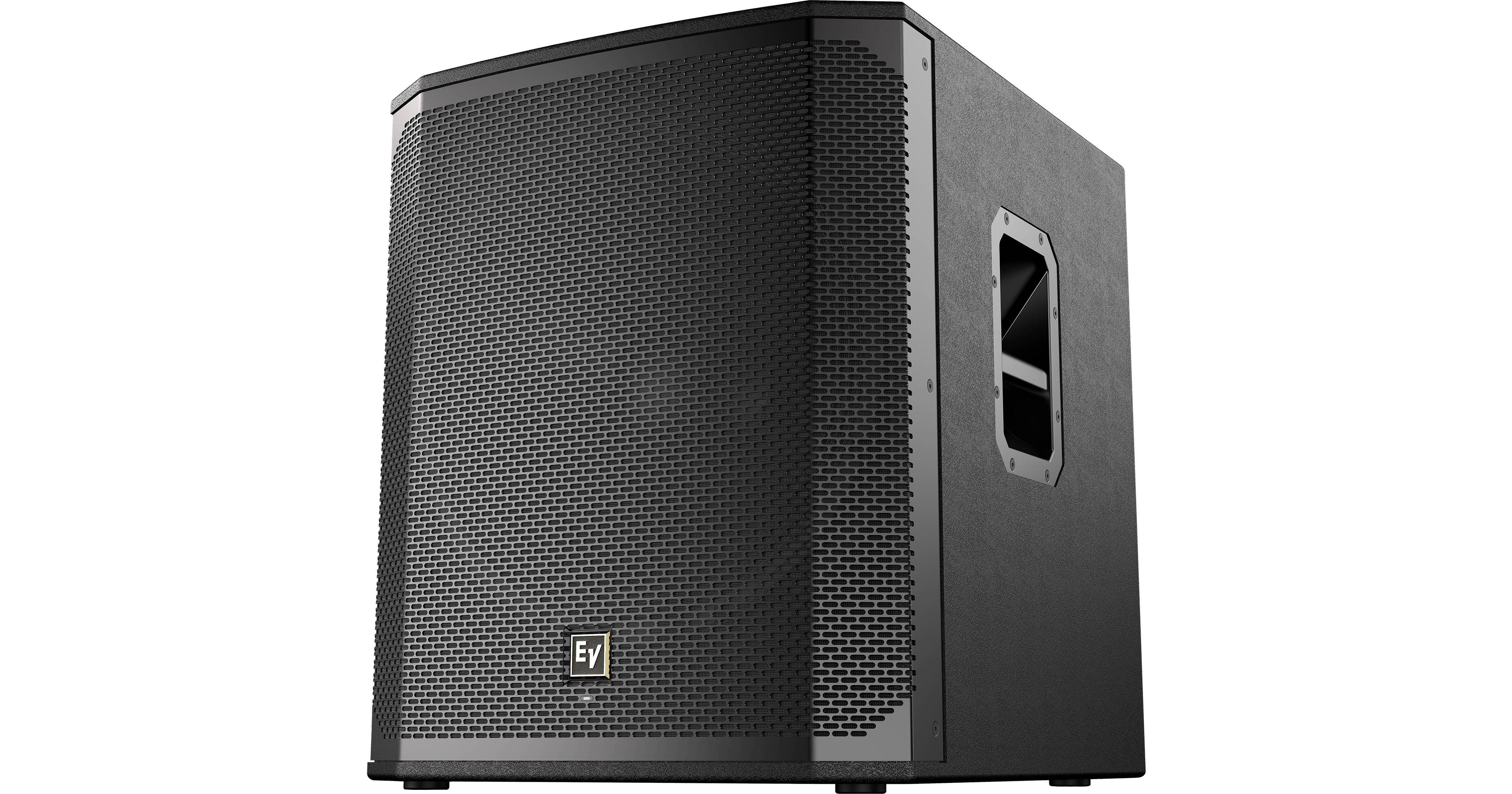 EV ELX200-18SP ตู้ลำโพงซับวูฟเฟอร์ 18 นิ้ว 1200 วัตต์ มีแอมป์ในตัว คลาส D