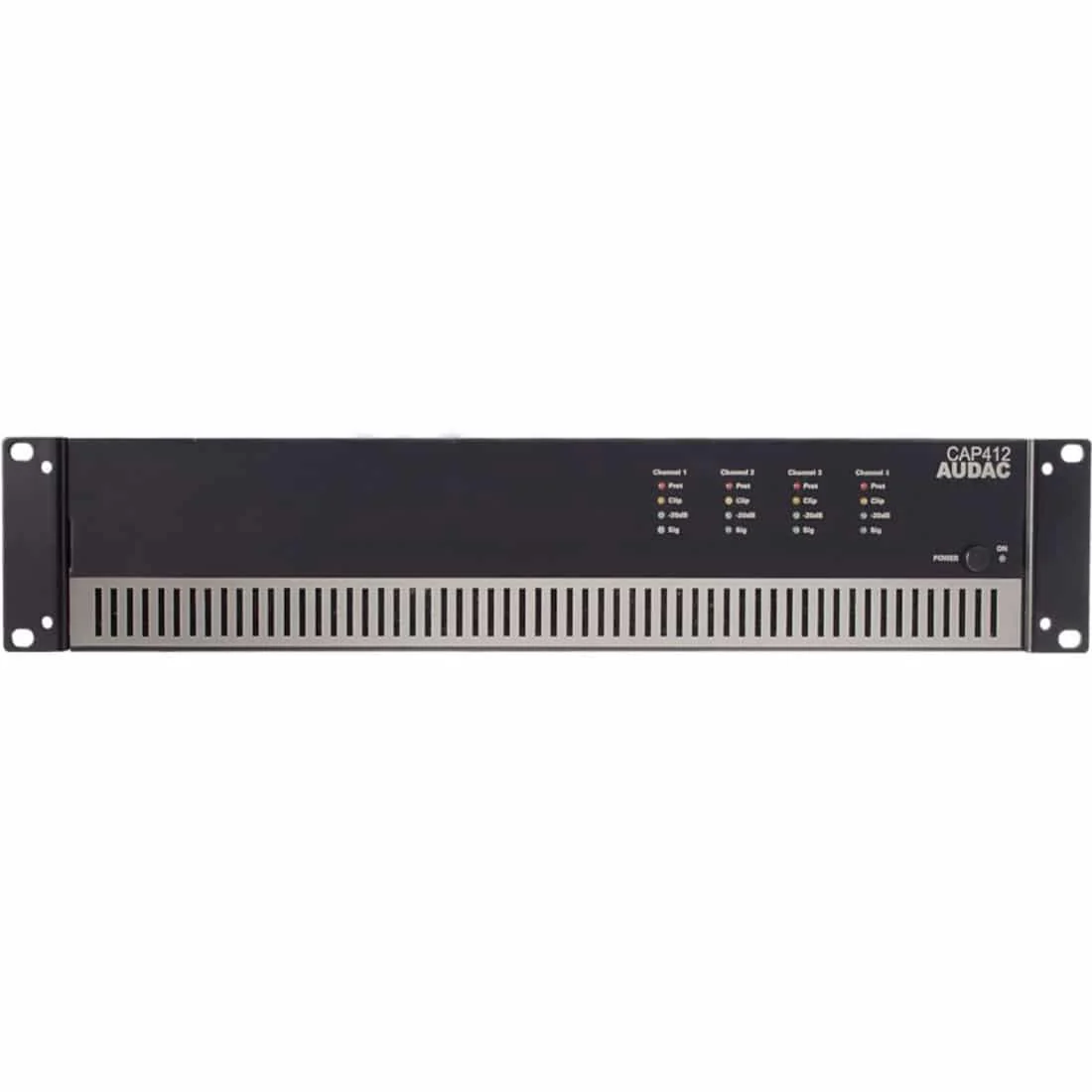 AUDAC CAP412 เพาเวอร์แอมป์ 4 ชาแนล 4 x120 วัตต์ คลาส D