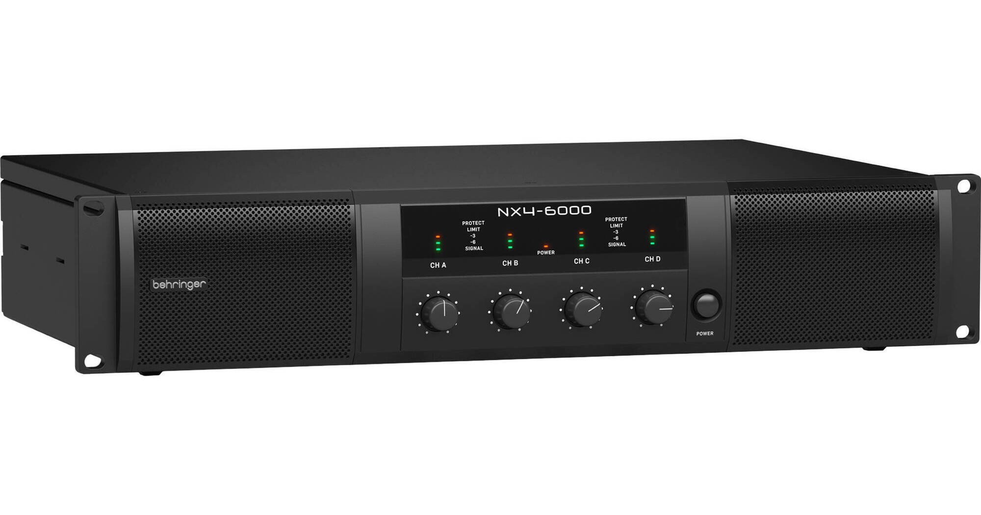 BEHRINGER NX4-6000 เครื่องขยายเสียง 4 ชาแนล คลาส D 6000 วัตต์